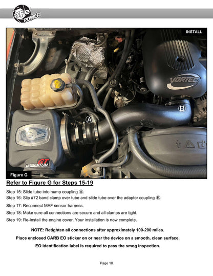 aFe Momentum GT Pro DRY S CAI | GM Trucks/SUVs V8 4.8/5.3/6.0L (99-07) (51-74101)