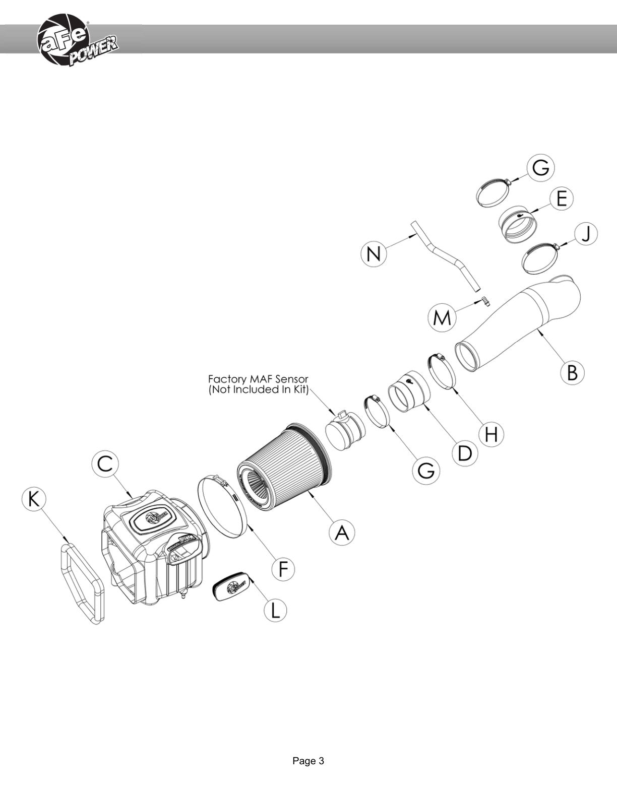 aFe Momentum GT D&S Cold Air Intake | GM Trucks/SUVs V8 4.8/5.3/6.0/6.2L (51-74102) (SPF5174102)