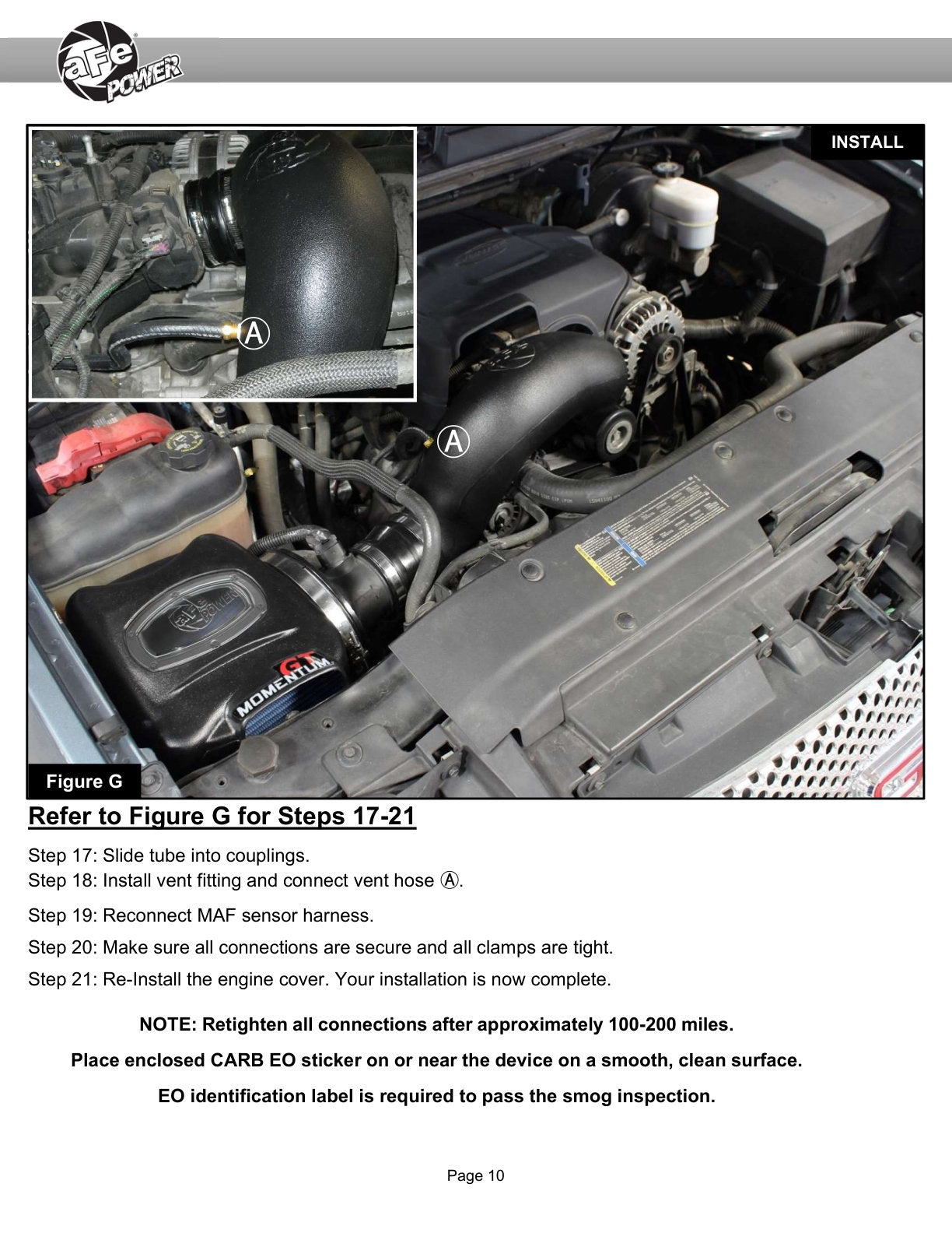 aFe Momentum GT D&S Cold Air Intake | GM Trucks/SUVs V8 4.8/5.3/6.0/6.2L (51-74102) (SPF5174102)