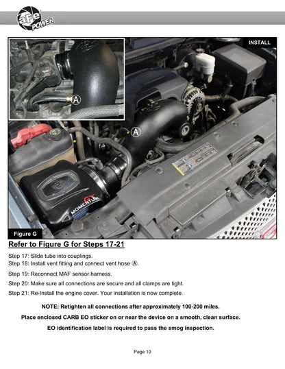 aFe Momentum GT D&S Cold Air Intake | GM Trucks/SUVs V8 4.8/5.3/6.0/6.2L (51-74102) (SPF5174102)