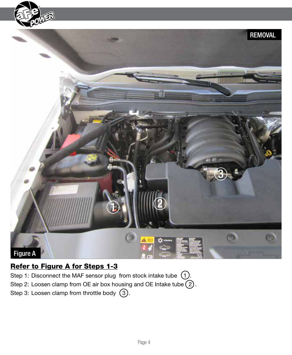 aFe Momentum GT PRO DRY S Cold Air Intake System | GM Silverado/Sierra V8-6.2L (15-17) (51-74104)