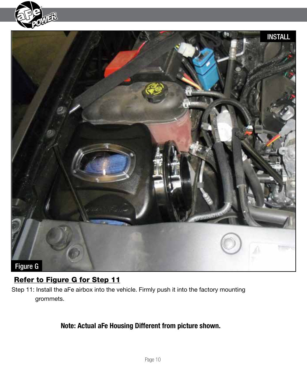 aFe Momentum GT PRO DRY S Cold Air Intake System | GM Silverado/Sierra V8-6.2L (15-17) (51-74104)