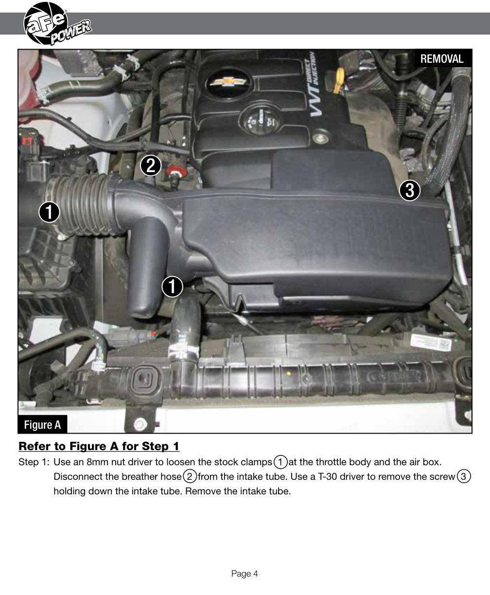 aFe Momentum GT D&S Cold Air Intake | GM Colorado/Canyon L4-2.5L (15-16) (SPF5174107)