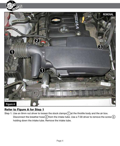 aFe Momentum GT D&S Cold Air Intake | GM Colorado/Canyon L4-2.5L (15-16) (SPF5174107)