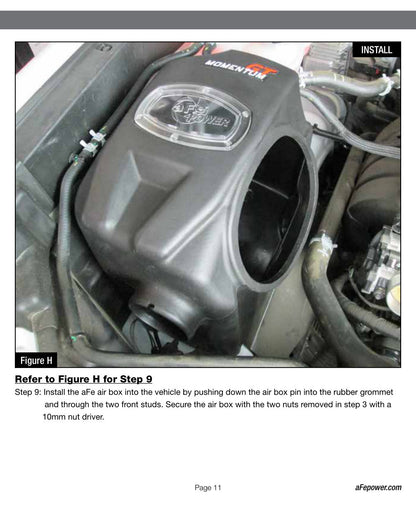 aFe Momentum GT D&S Cold Air Intake | GM Colorado/Canyon L4-2.5L (15-16) (SPF5174107)