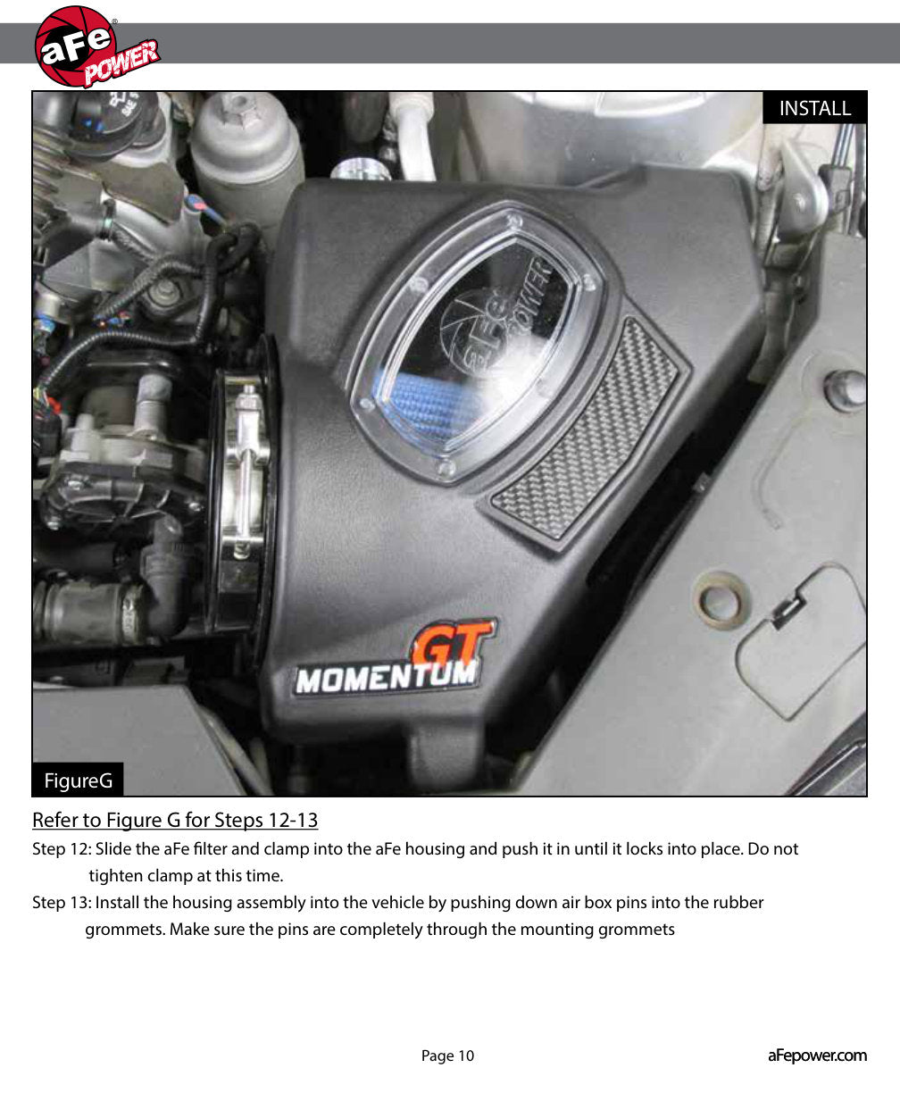 aFe Momentum Air Intake System | Cadillac ATS 13-19 (51-74205)