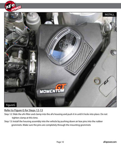aFe Momentum Air Intake System | Cadillac ATS 13-19 (51-74205)