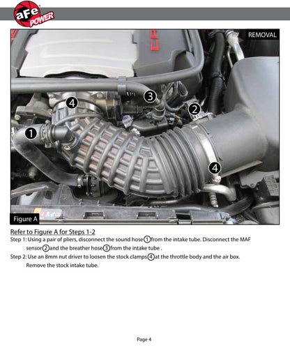 aFe Momentum GT Pro DRY S Intake 16-26 Camaro SS (51-74210)