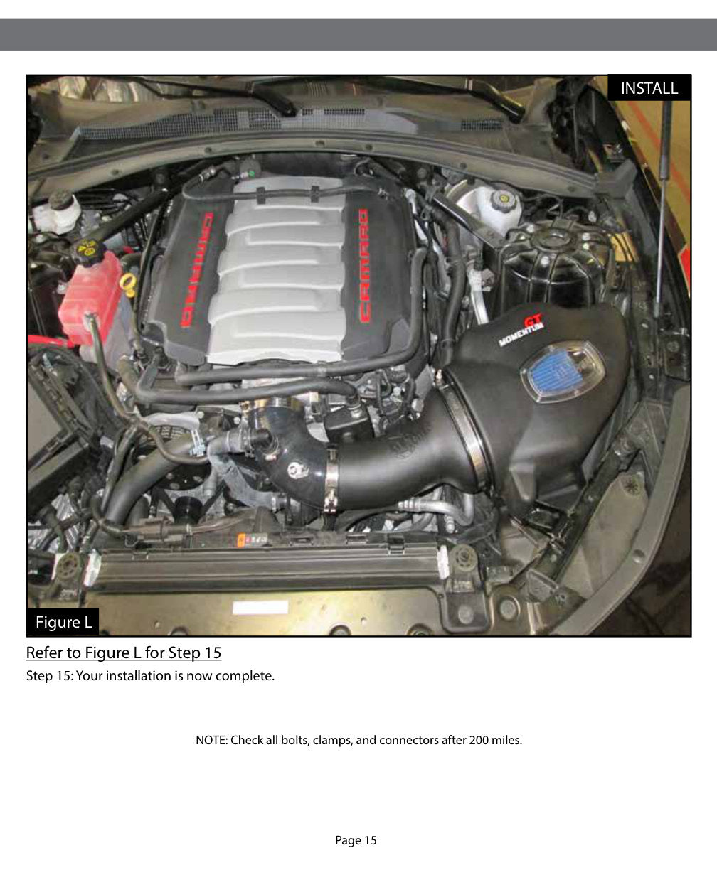 aFe Momentum GT Pro DRY S Intake 16-26 Camaro SS (51-74210)