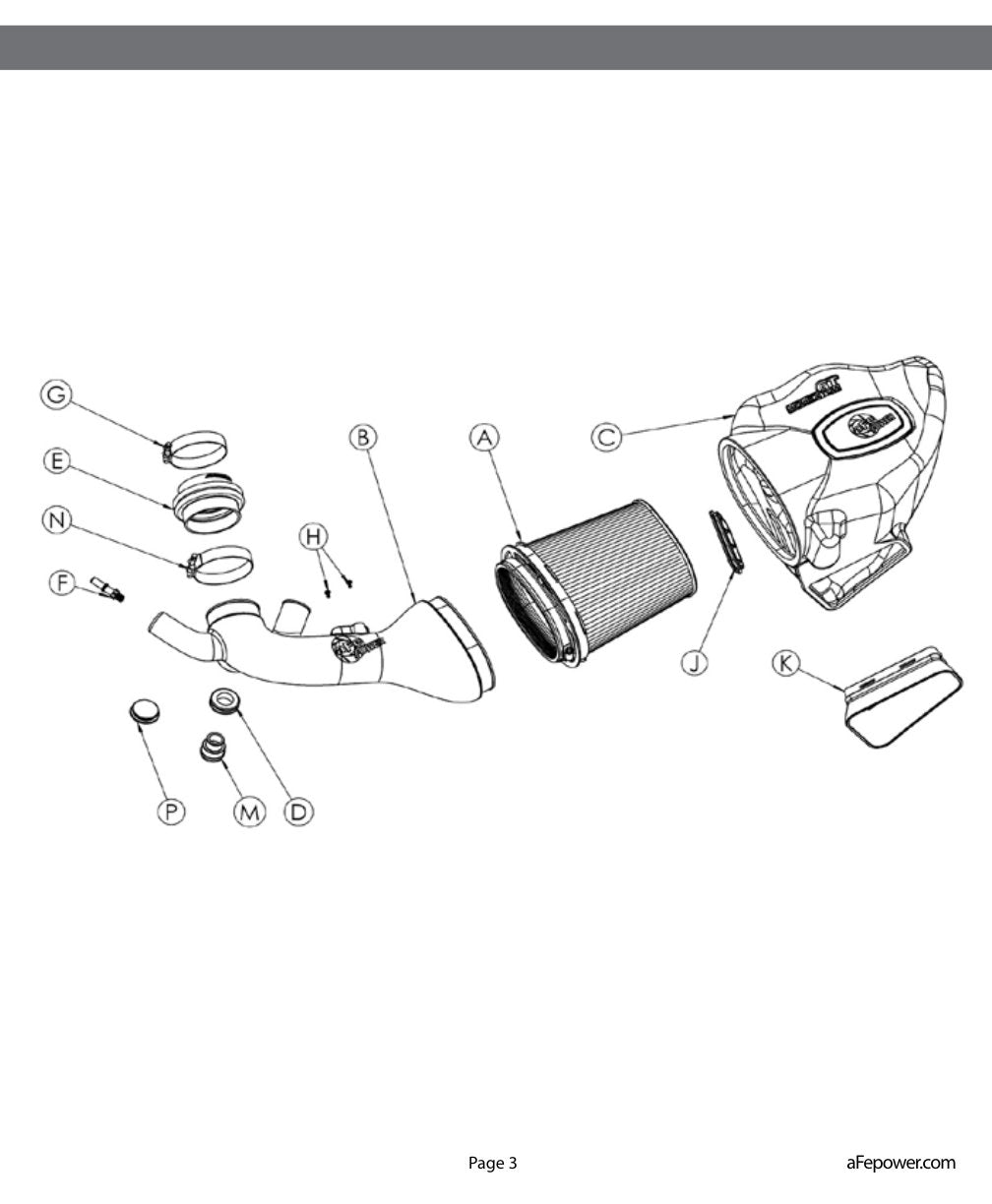 aFe Momentum GT Pro DRY S Intake | Chevy Camaro (16-26) (51-74211)