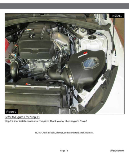 aFe Momentum GT Pro DRY S Intake | Chevrolet Camaro (16-26) (51-74212)