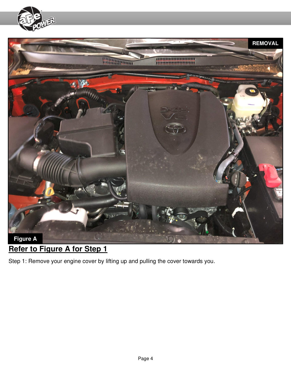 aFe Momentum GT Red Edition Cold Air Intake | Toyota Tacoma V6 3.5L (16-23) (51-76005-R)