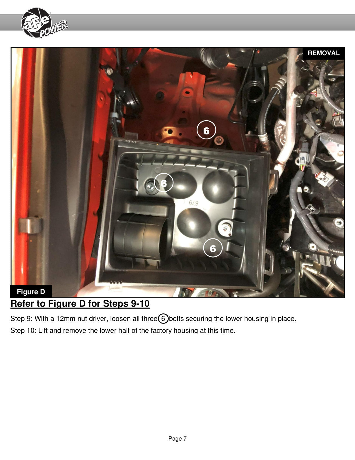 aFe Momentum GT Red Edition Cold Air Intake | Toyota Tacoma V6 3.5L (16-23) (51-76005-R)