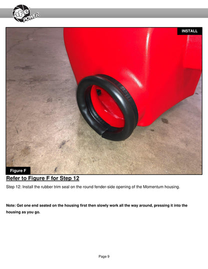 aFe Momentum GT Red Edition Cold Air Intake | Toyota Tacoma V6 3.5L (16-23) (51-76005-R)