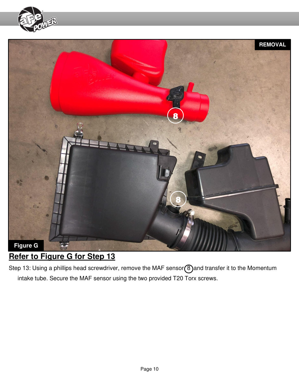 aFe Momentum GT Red Edition Cold Air Intake | Toyota Tacoma V6 3.5L (16-23) (51-76005-R)