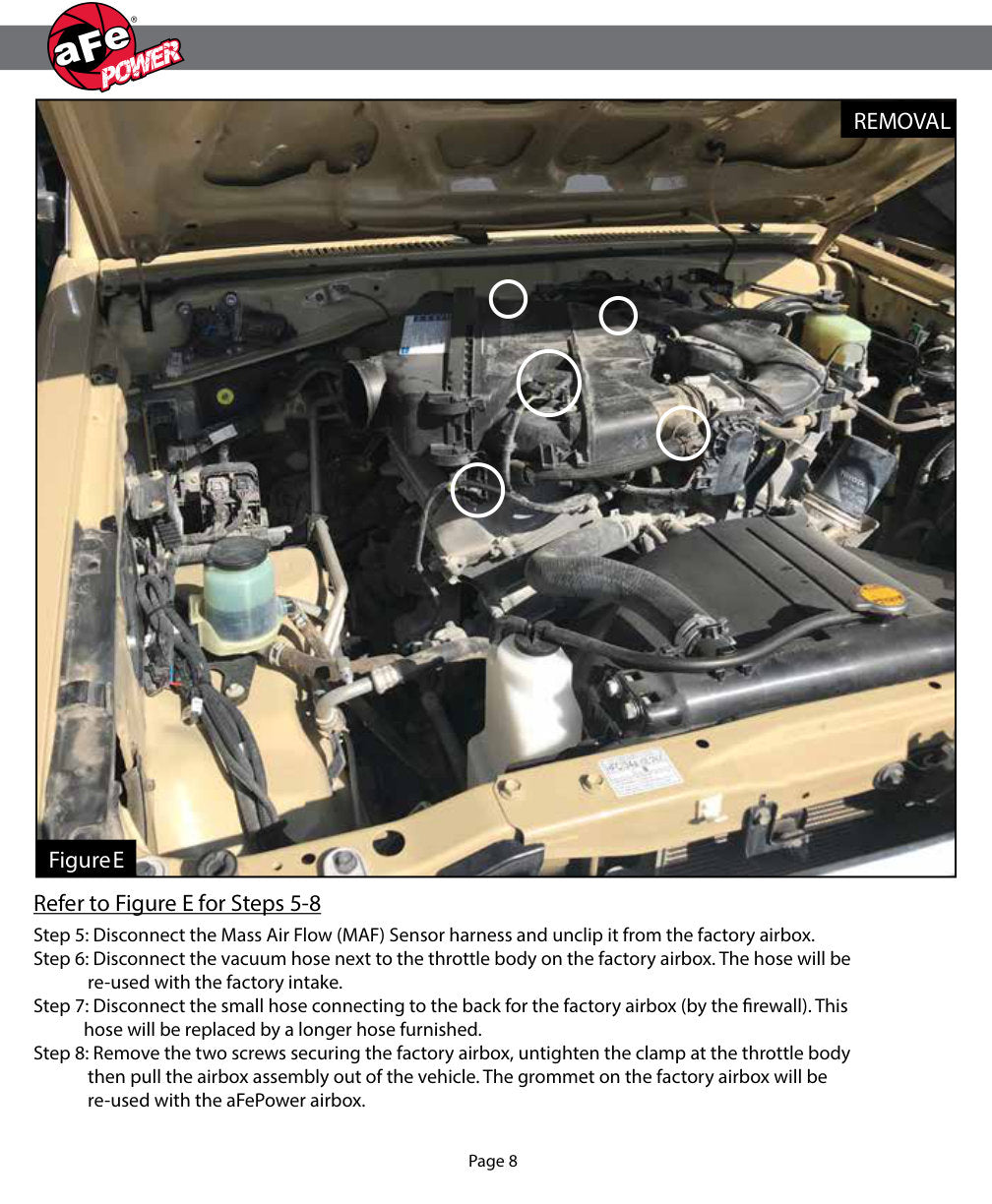 aFe Momentum GT PRO DRY S Stage-2 Intake System 09-19 Toyota Land Cruiser 4.0L V6