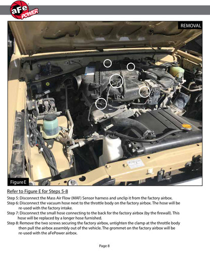 aFe Momentum GT PRO DRY S Stage-2 Intake System 09-19 Toyota Land Cruiser 4.0L V6