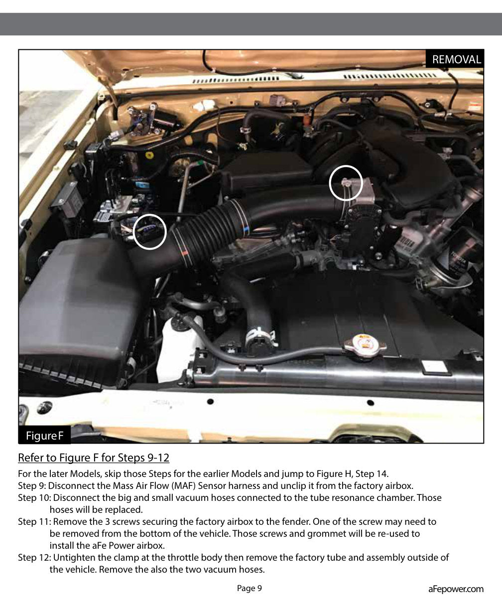 aFe Momentum GT PRO DRY S Stage-2 Intake System 09-19 Toyota Land Cruiser 4.0L V6