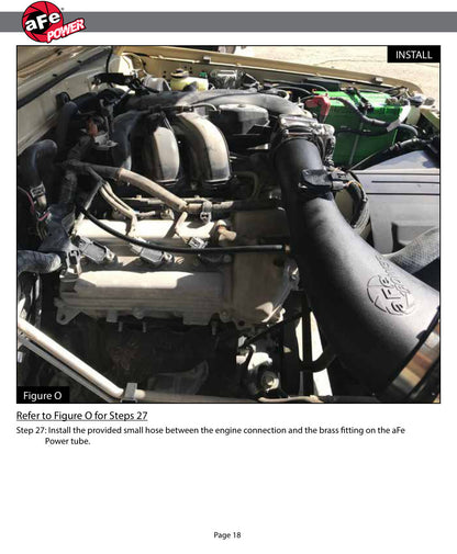 aFe Momentum GT PRO DRY S Stage-2 Intake System 09-19 Toyota Land Cruiser 4.0L V6