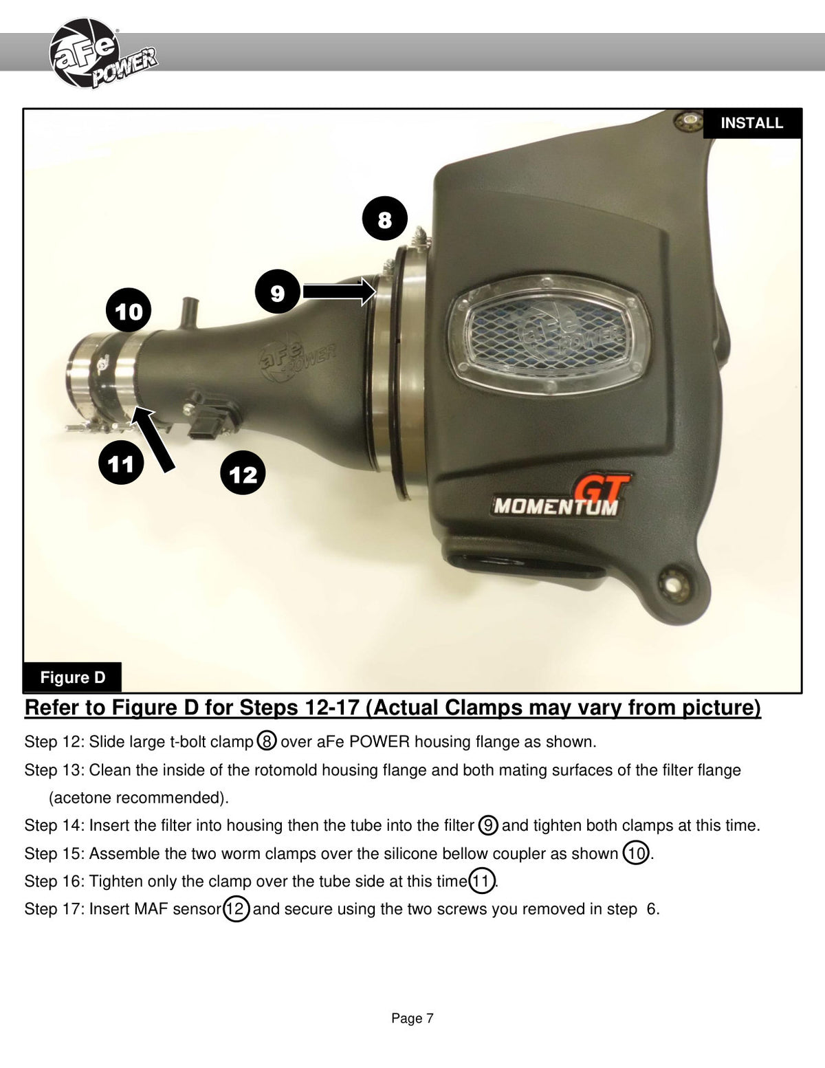 aFe Momentum Sealed Intake Nissan Armada/Patrol/Infiniti QX80/56 (51-76103-N)