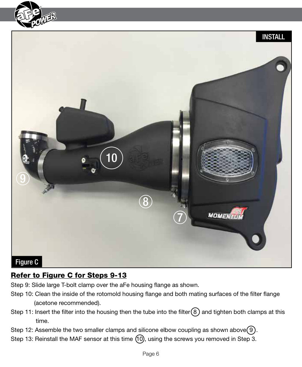 aFe Momentum GT Cold Air Intake | Infiniti QX80/Patrol 5.6L V8 (14-17/10-15) (51-76104)
