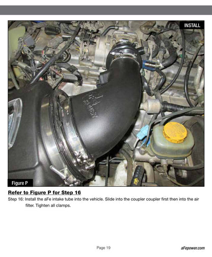 aFe Momentum GT PRO DRY S Cold Air Intake System 01-16 Nissan Patrol (Y61) I6-4.8L
