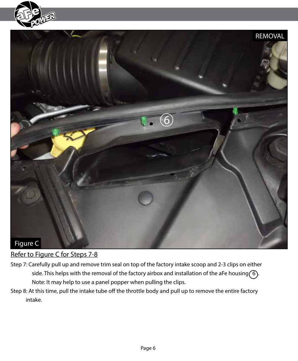 aFe Momentum GT Pro DRY S Cold Air Intake | Jeep GC WK2 V8 5.7L HEMI (11-17) (51-76205-1)