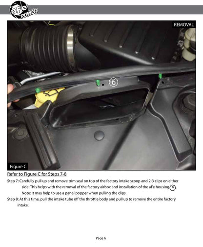aFe Momentum GT Pro DRY S Cold Air Intake | Jeep GC WK2 V8 5.7L HEMI (11-17) (51-76205-1)