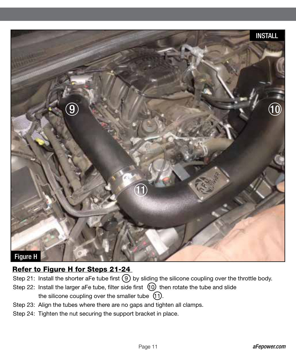 aFe Momentum GT D&S Cold Air Intake | Jeep Grand Cherokee 3.6L V6 (11-14) (SPF5176207)