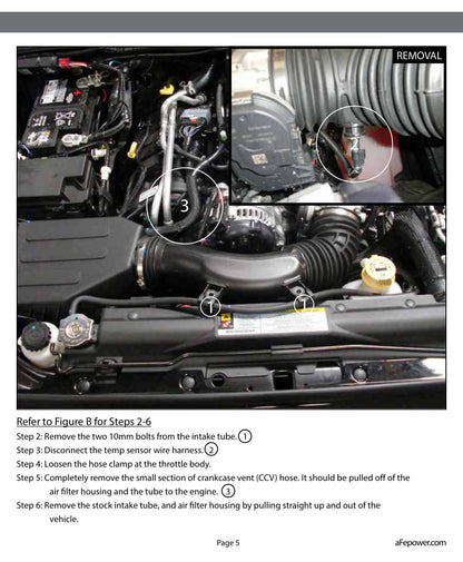 aFe Momentum GT Pro DRY S Cold Air Intake System | Jeep Wrangler JK V6 3.6L (12-18) (51-76212)