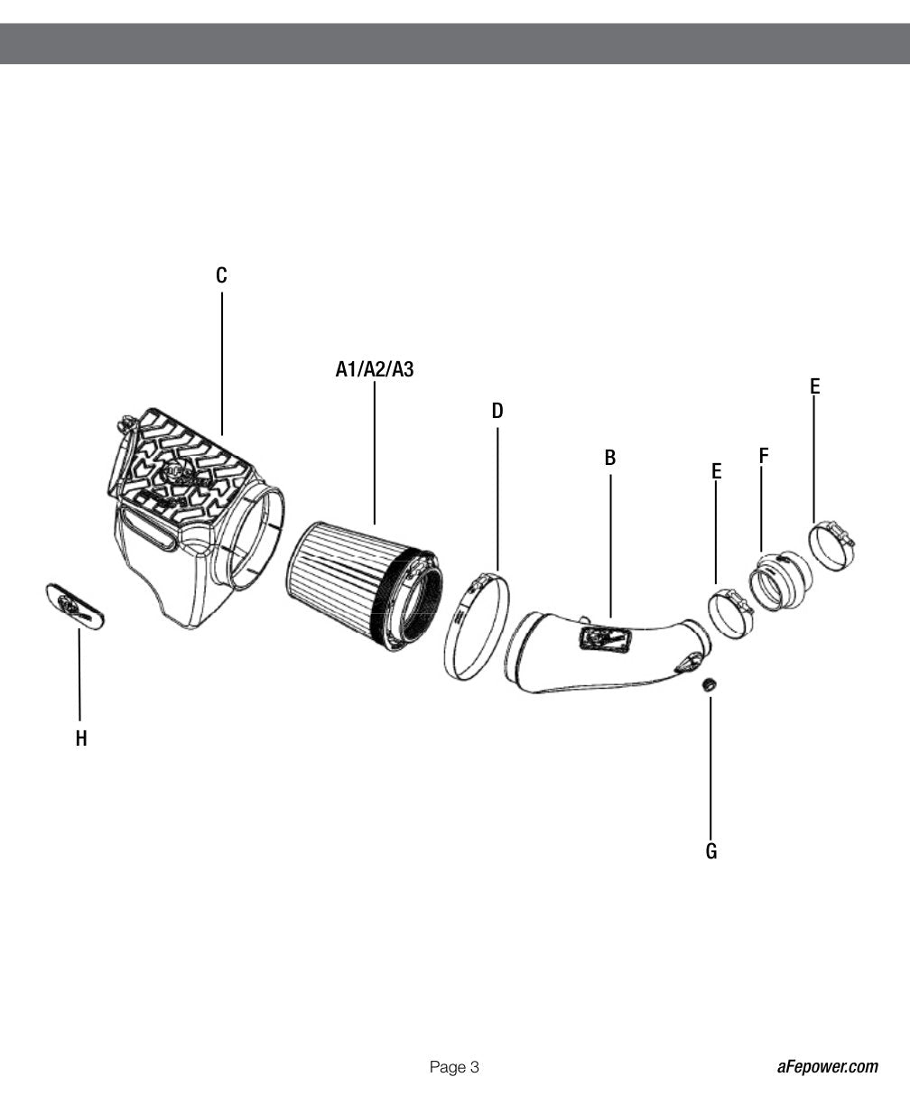 aFe Momentum GT Stage 2 Dry S Intake Jeep V6 3.8L (07-11) (51-76213) | JK