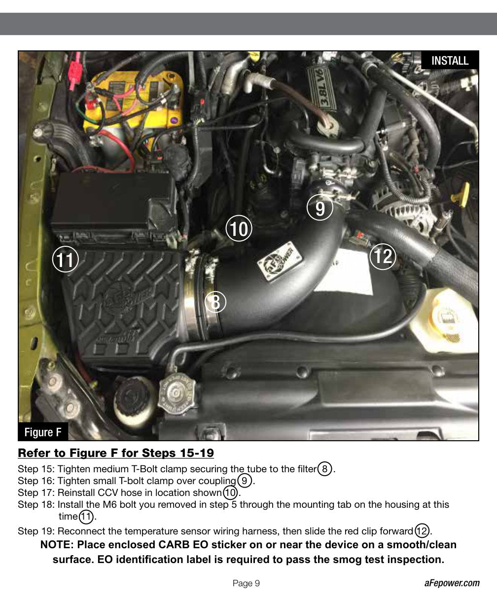 aFe Momentum GT Stage 2 Dry S Intake Jeep V6 3.8L (07-11) (51-76213) | JK