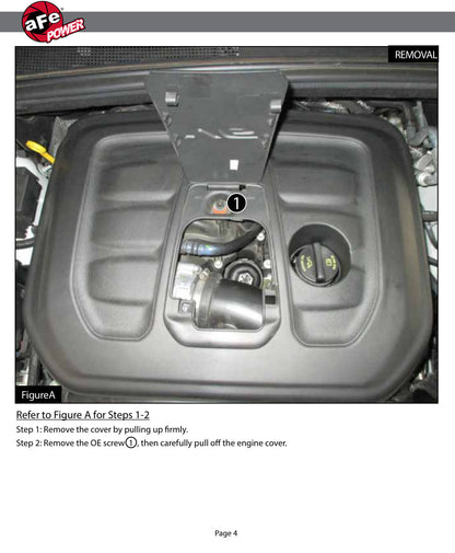 aFe Momentum GT Pro DRY S Cold Air Intake System | Jeep Grand Cherokee V6-3.6L (16-17) (51-76214)