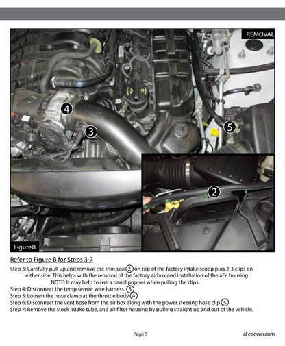 aFe Momentum GT Pro DRY S Cold Air Intake System | Jeep Grand Cherokee V6-3.6L (16-17) (51-76214)