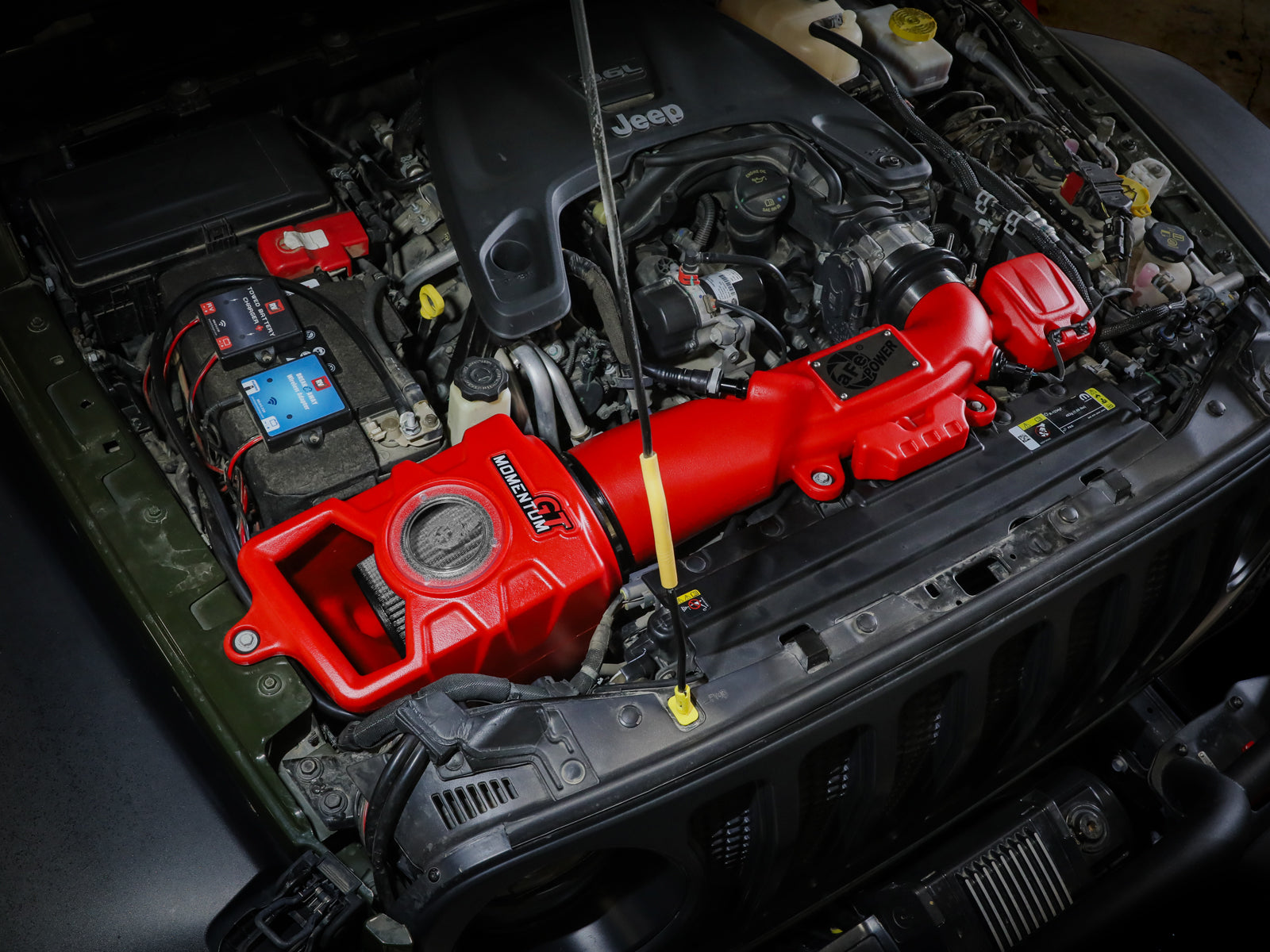 aFe Momentum GT Pro DRY S Cold Air Intake System | Jeep Wrangler (18+)
