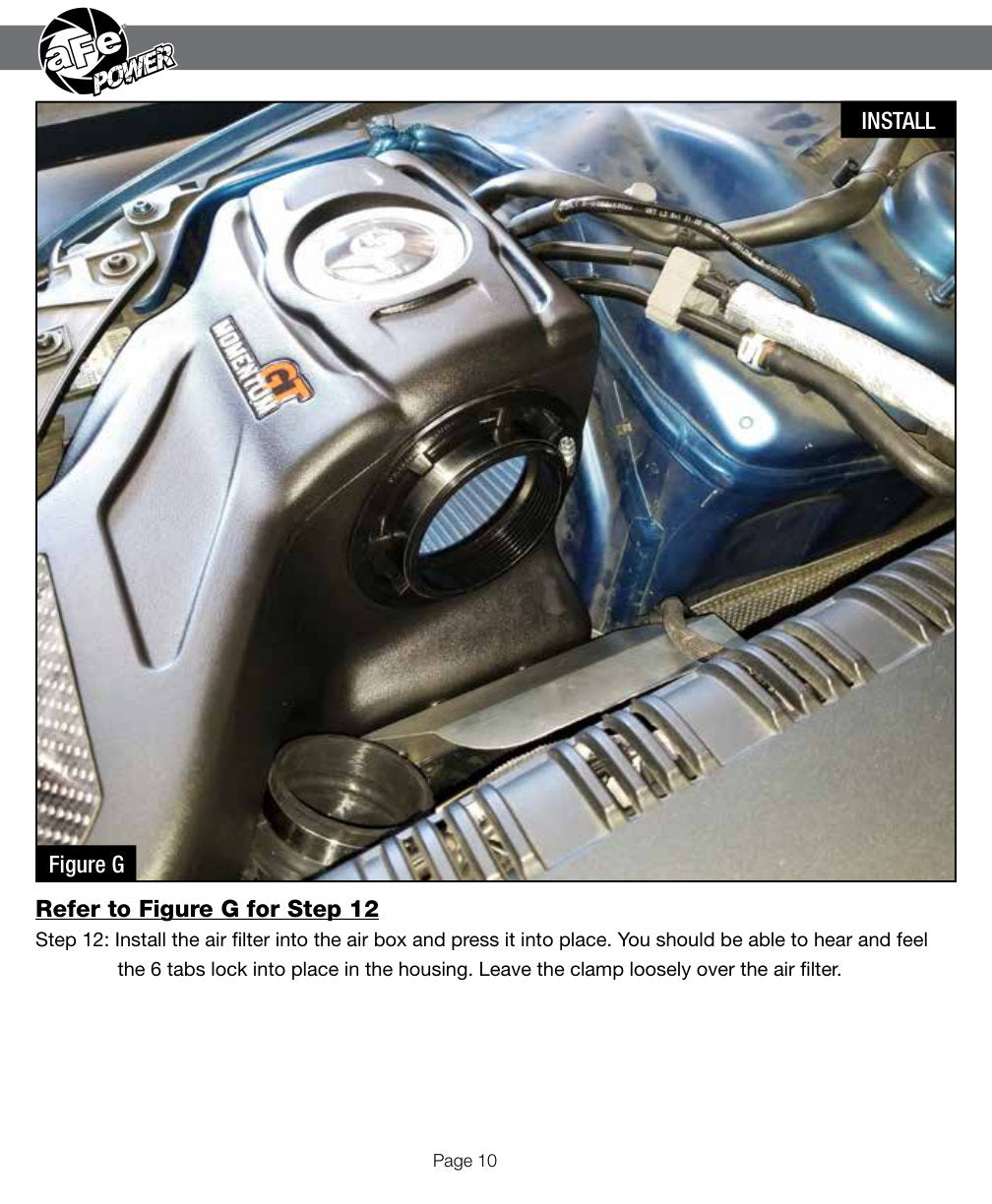 aFe Momentum GT Cold Air Intake System w/ Pro DRY S Filter | Audi A4 (B8) L4-2.0L (09-16) (51-76402)