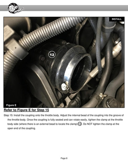 aFe MagnumFORCE Stage-2Si Cold Air Intake | BMW 3-Series E9X 06-12 (51-81012-B)