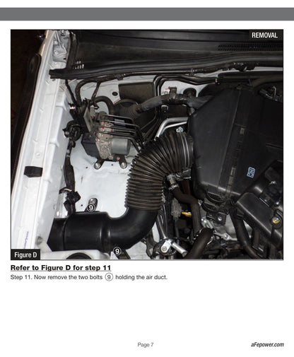 aFe MagnumFORCE Stage-2 Si Intake w/Pro Dry S | Toyota Tacoma V6 4.0L 2012-2013 (51-82342)