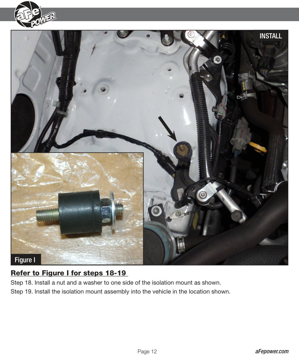 aFe MagnumFORCE Stage-2 Si Intake w/Pro Dry S | Toyota Tacoma V6 4.0L 2012-2013 (51-82342)