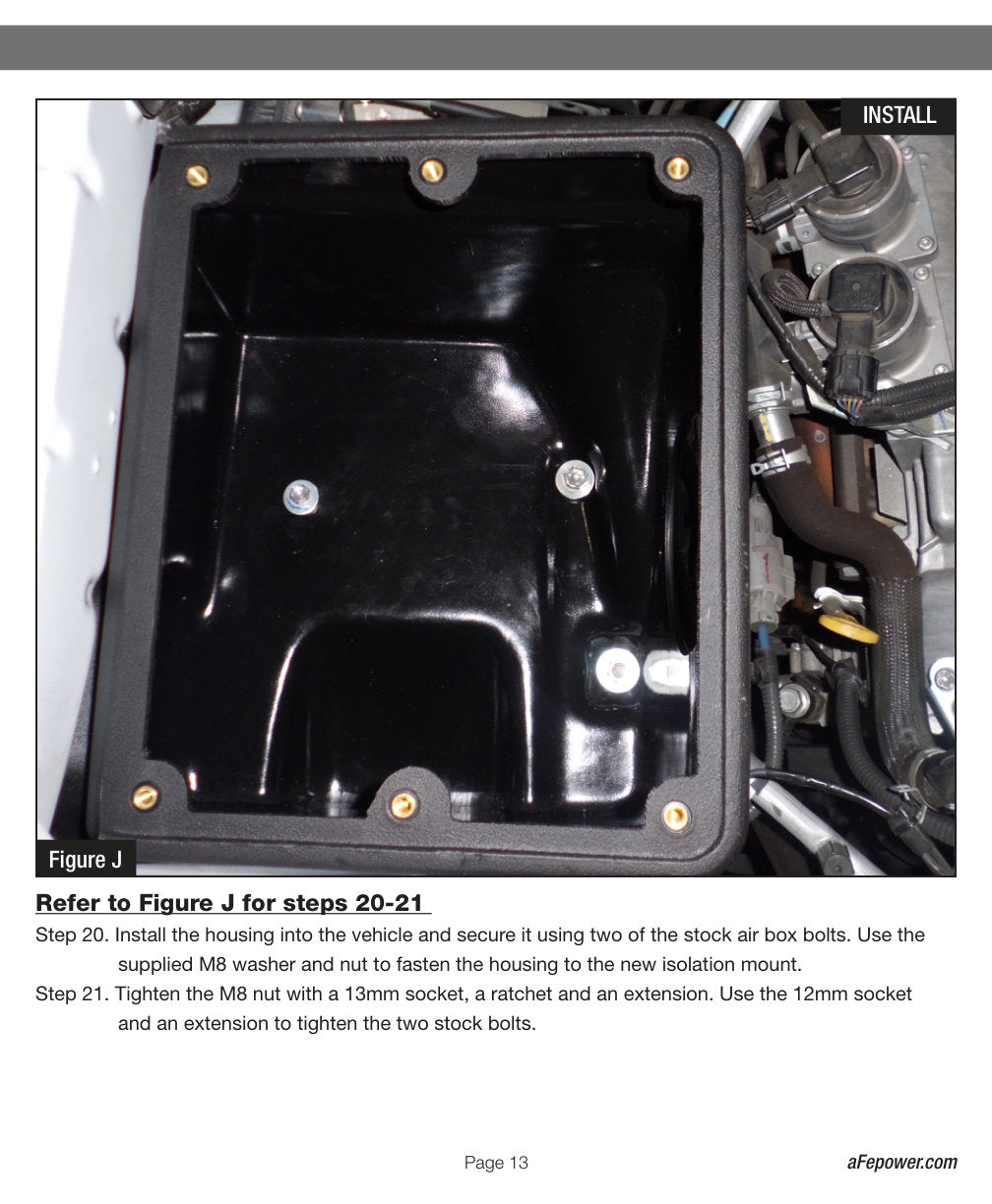 aFe MagnumFORCE Stage-2 Si Intake w/Pro Dry S | Toyota Tacoma V6 4.0L 2012-2013 (51-82342)