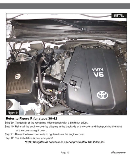 aFe MagnumFORCE Stage-2 Si Intake w/Pro Dry S | Toyota Tacoma V6 4.0L 2012-2013 (51-82342)