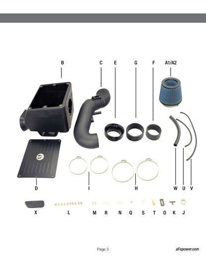 aFe MagnumFORCE Stage-2 Si Pro DRY S Intake | Lexus GX 470/Toyota 4Runner V8 4.7L (05-09) (51-82502)