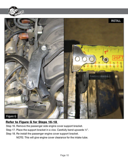 aFe MagnumFORCE Stage-2 Si Pro DRY S Intake | Lexus GX 470/Toyota 4Runner V8 4.7L (05-09) (51-82502)