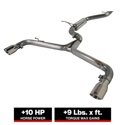 aFe MACH Force-Xp 2.5in SS Cat Back | VW GTI MK6 2.0T (10-14) (49-46405)