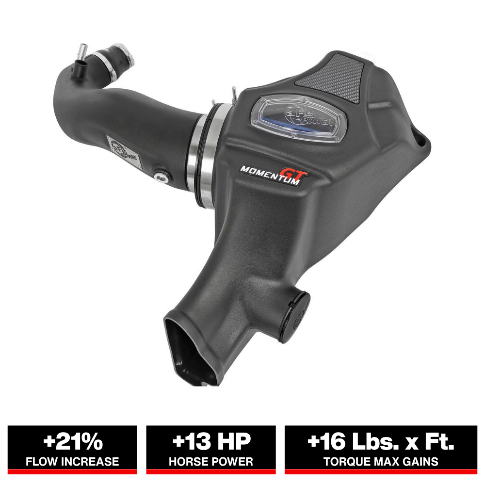 aFe Momentum GT Cold Air Intake System w/ Pro 5R Filter | Ford Mustang Ecoboost (15+) (54-73201)