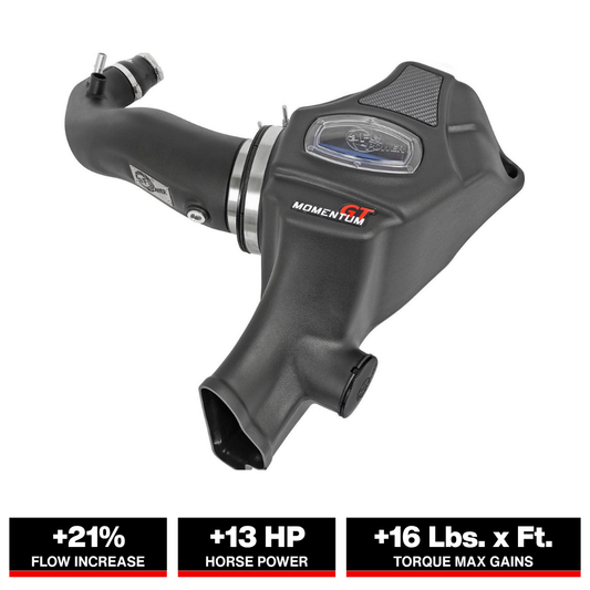 aFe Momentum GT Cold Air Intake System w/ Pro 5R Filter | Ford Mustang Ecoboost (15+) (54-73201)