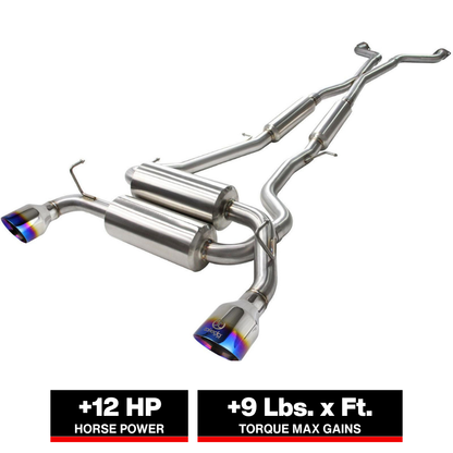 aFe Takeda 2.5in SS Cat-Back Exhaust | Infiniti G37/Q60 (08-16) (49-36103-C)