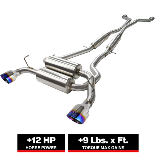 aFe Takeda 2.5in SS Cat-Back Exhaust | Infiniti G37/Q60 (08-16) (49-36103-C)