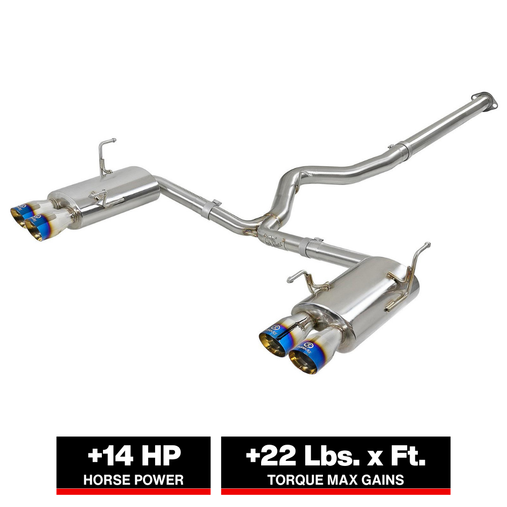 aFe Takeda 3in to 2.25in SS Cat-Back Exhaust Subaru WRX/STI (15-21) (49-36801-L)