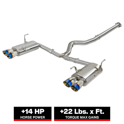 aFe Takeda 3in to 2.25in SS Cat-Back Exhaust Subaru WRX/STI (15-21) (49-36801-L)